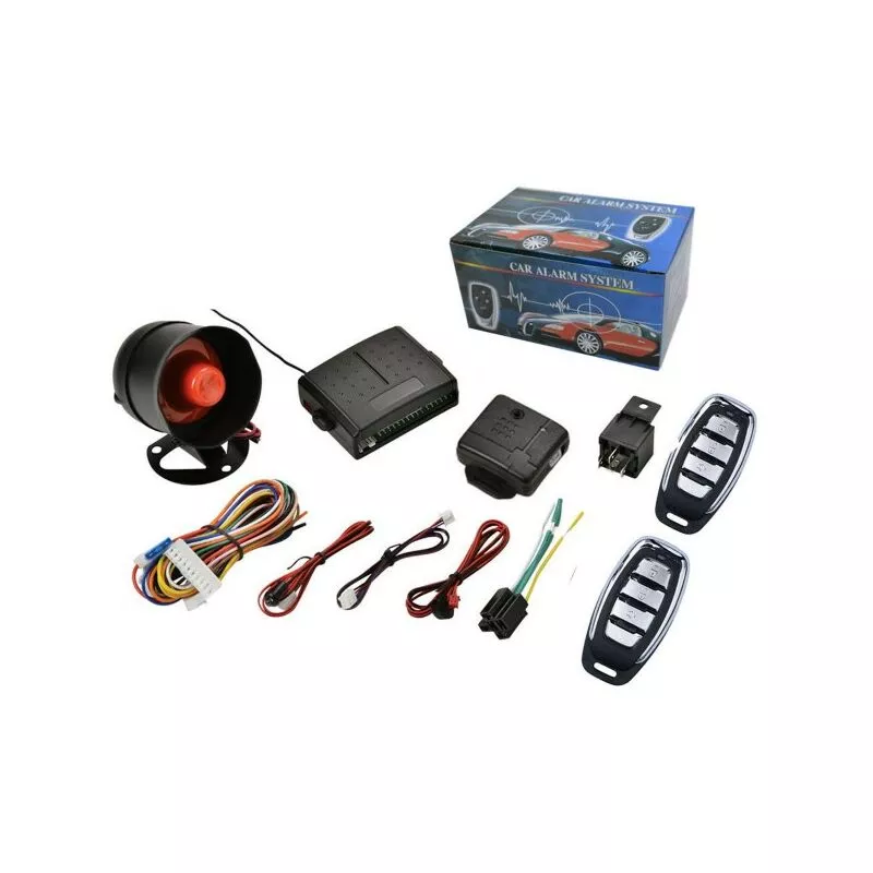 Universal Auto Auto Alarm Kit suv suv Camper Caravan 2 Controles remotos barato