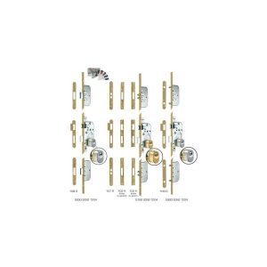 Vachette - Cerradura de embutir de 3 puntos 5000 Trilock A2P SGN2 T18 cerrojo de 50 mm - 18002000 barato