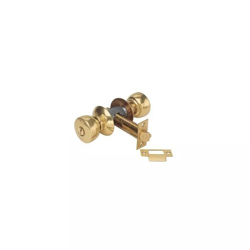 Vachette - Cerradura tubular de latón V6500 P1SJ con condena Eje 63
