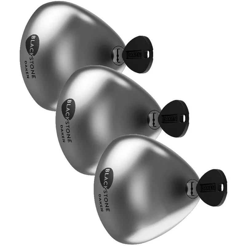 Vivol - Cerradura para furgonetas Blackstone Silver combo - cerradura de seguridad de acero inoxidable - 3 cerraduras + 6 llaves barato