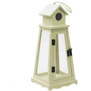 Webmarketpoint - Farol balsa blanco cm18x18h40 barato