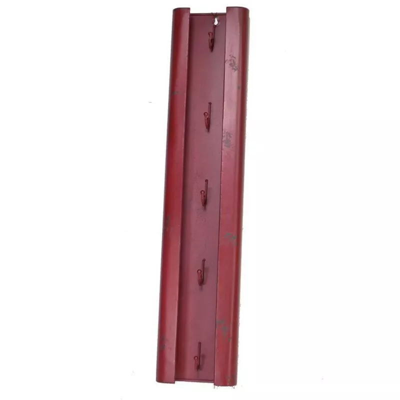 Webmarketpoint - Llavero Bristol metal rojo 5 plazas cm15x5h70 barato