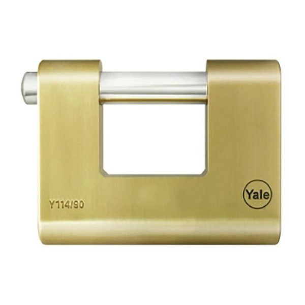 Yale - Candado Seguridad Arco Rectangular 90Mm Laton barato