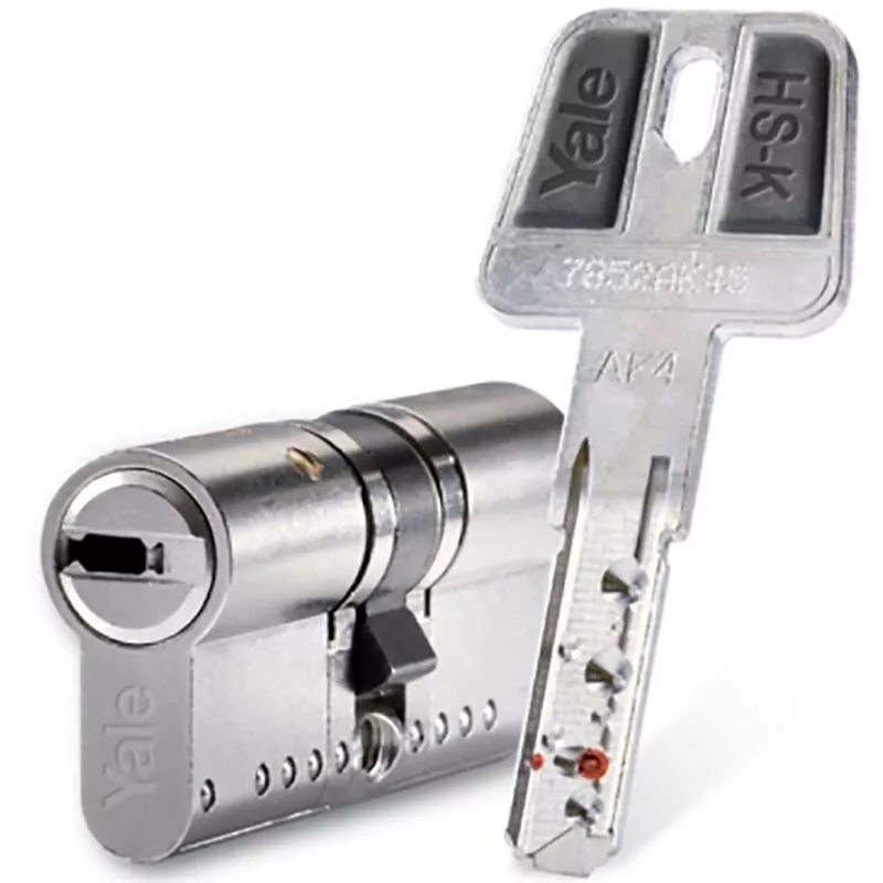 Yale - Cilindro Seguridad 40X40Mm Niquel Hsk Hskmod4040N4 barato