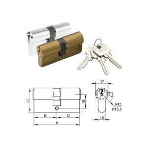 Yale - Cilindro YL5 30X30 leva corta Laton barato