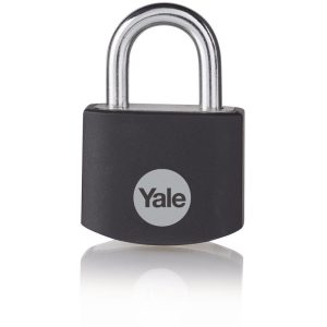 Yale - candado de aluminio 32 mm negro barato