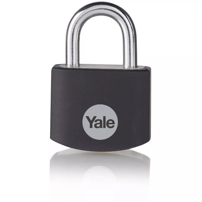 Yale - candado de aluminio 32 mm negro barato