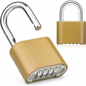 ZOLGINAH Candado de código de 4 dígitos